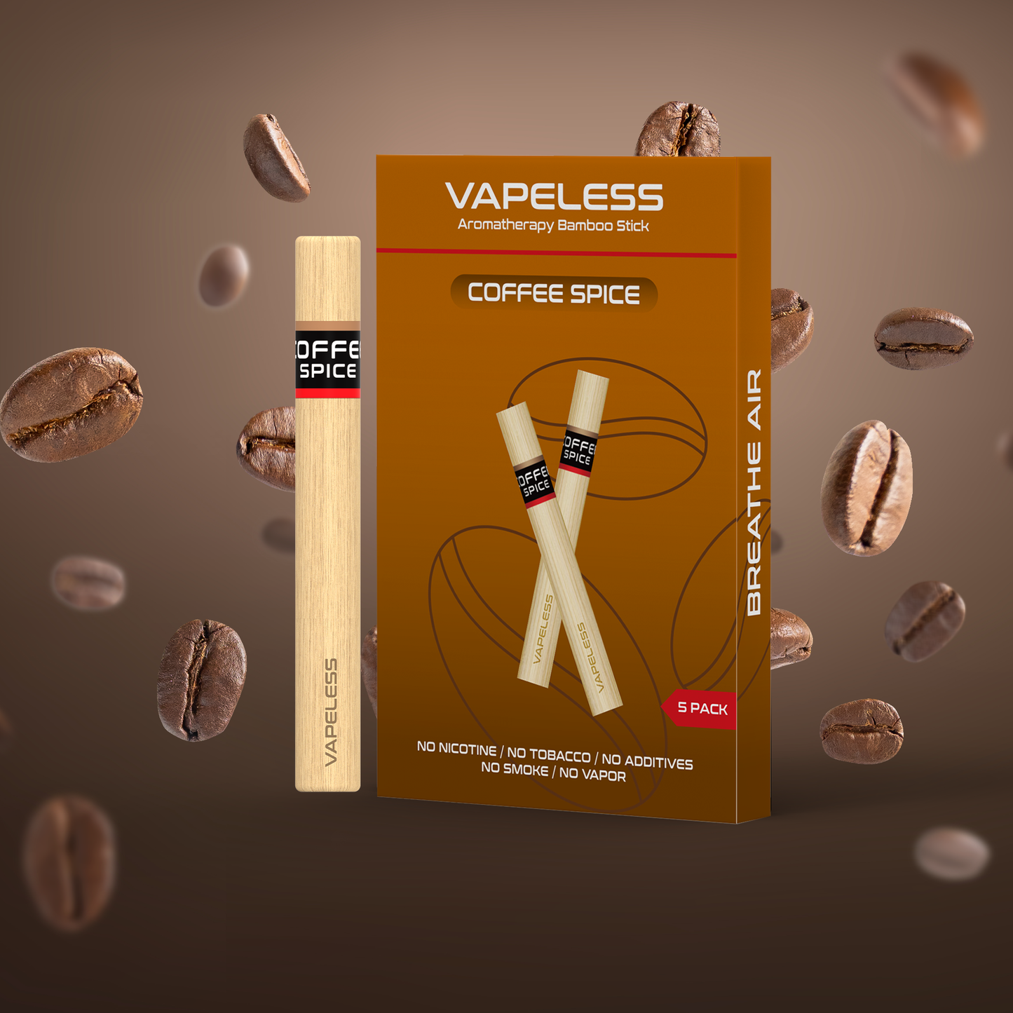 Coffee Spice – Pack of 5 Vapeless
