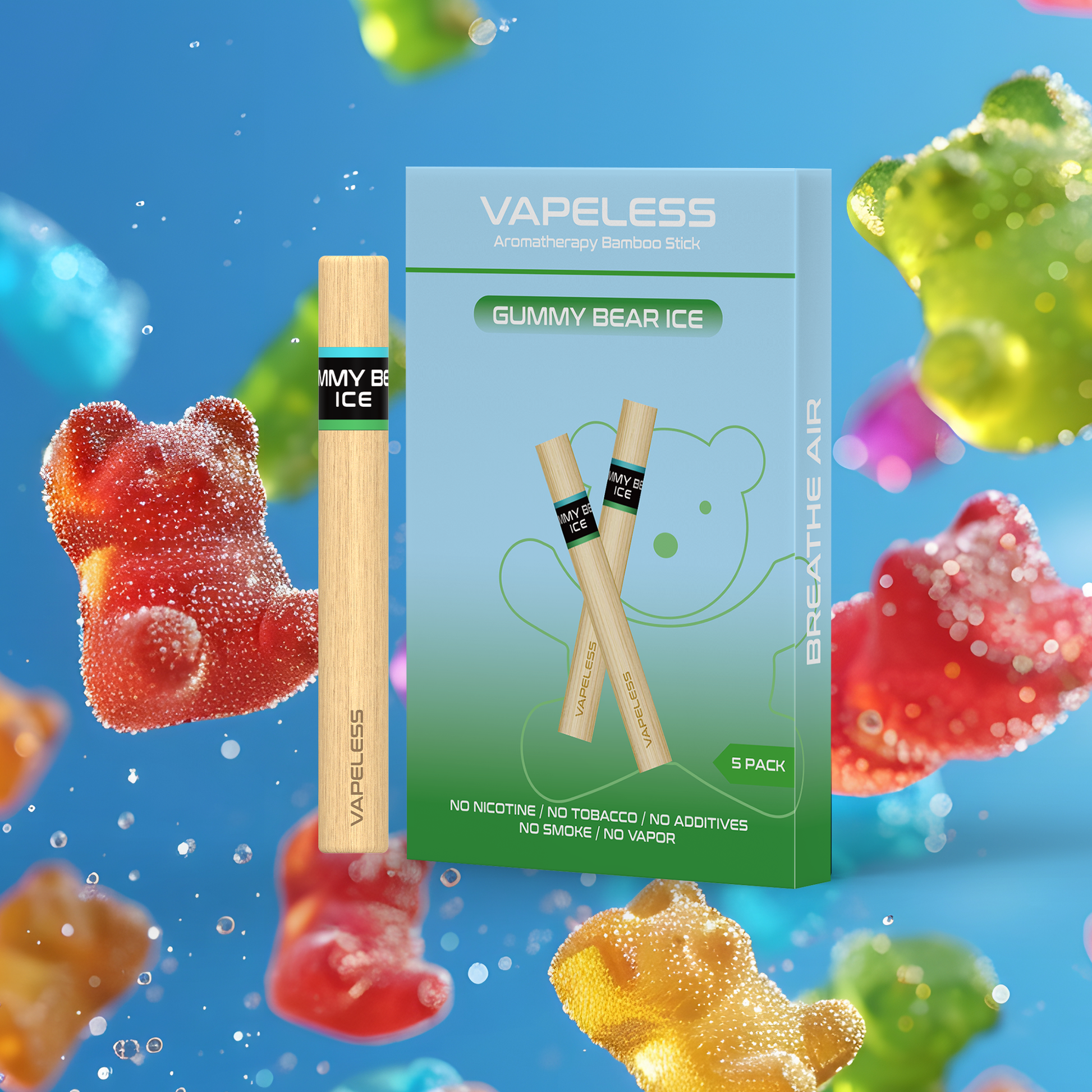 Gummy Bear Ice Pack of 5 Vapeless Gummy Bear Ice Pack of 5 Vapeless